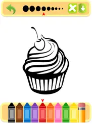 cute tasty cupcakes coloring book ipad images 4