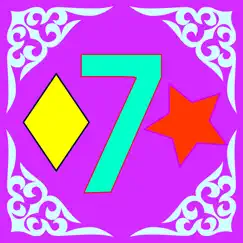 kazakh numbers, shapes colors logo, reviews