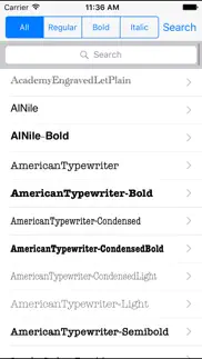 font preview tool for desing. iphone images 1