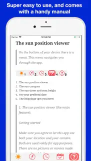 sun position viewer iPhone Captures Décran 4