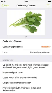 food guide iPhone Captures Décran 2