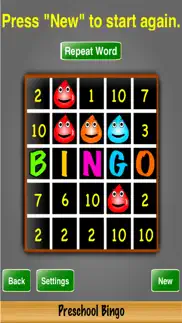 preschool bingo iphone images 3