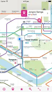 seoul rail map lite iphone images 1
