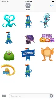 stage fright monster stickers iphone images 1