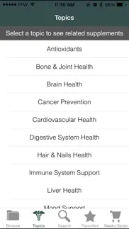 supplements guide iphone capturas de pantalla 2