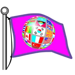 country flags memorizer logo, reviews
