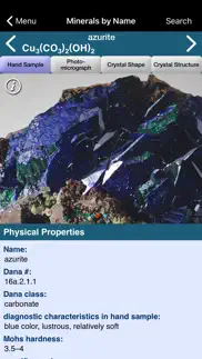 mineral database iphone images 1