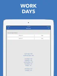 date & time calculator(9 in 1) iPad Captures Décran 4