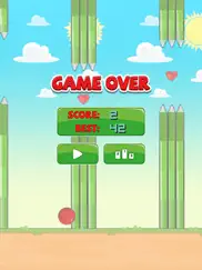 flappy red ball - tiny flying ipad images 4
