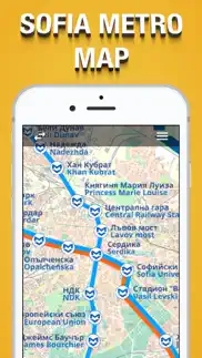 sofia metro map. iPhone Captures Décran 1