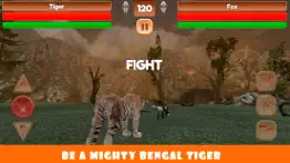 fighting tiger jungle battle iphone images 1
