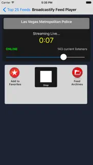 broadcastify pro iphone capturas de pantalla 2