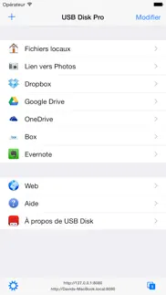 usb disk pro pour iphone iPhone Captures Décran 1
