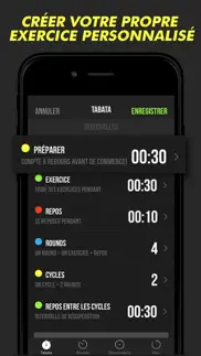 minuteur plus – workouts timer iPhone Captures Décran 3