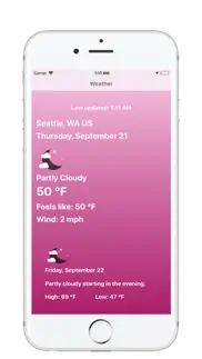 weather - lite - pink iphone images 1