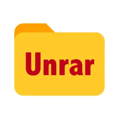 unrar - rar zip file extractor logo, reviews