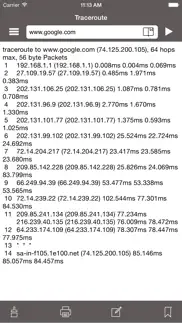 inet - ping, port, traceroute iphone images 2