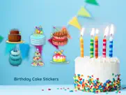 3d happy birthday cake sticker ipad images 1