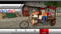 off road bicycle rickshaw sim iphone images 1