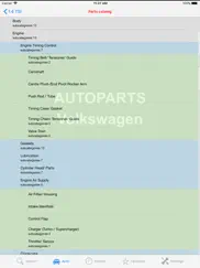 auto parts para volkswagen vw ipad capturas de pantalla 4