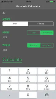metabolic rate calculator iphone images 2