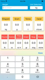 weight units converter iphone images 2