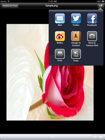 winmail viewer for iphone and ipad ipad capturas de pantalla 3