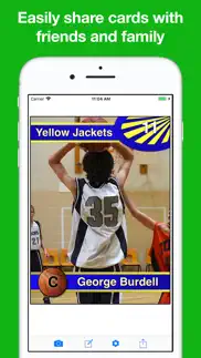 sports card maker pro iphone images 2