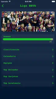 resultados vivo spanish liga iphone capturas de pantalla 3