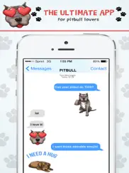 pitbullmoji - pit bull emojis ipad images 3