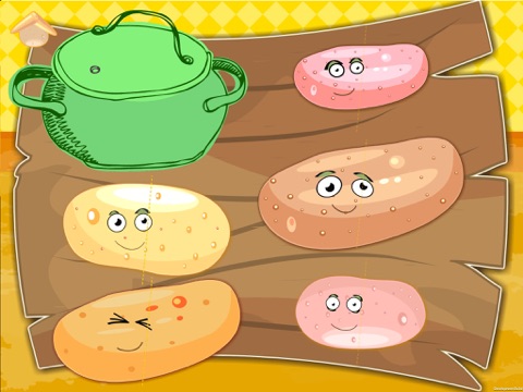 Смешные овощи! Развивающие игры для детей малышей айпад изображения 2