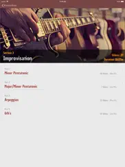 electric blues guitar lessons ipad capturas de pantalla 2