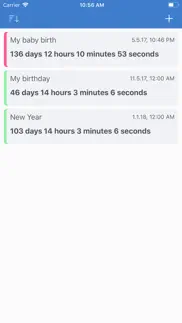 dates counters iphone capturas de pantalla 1