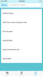 cheats for the sims iphone images 3