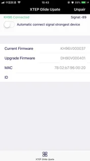 xtep glide update iphone capturas de pantalla 2