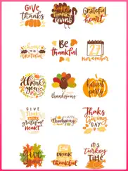 happy thanksgiving sticker sms ipad images 2