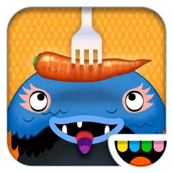 toca kitchen monsters logo, reviews