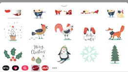 merry christmas winter sticker iphone images 3