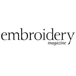 embroidery magazine. logo, reviews