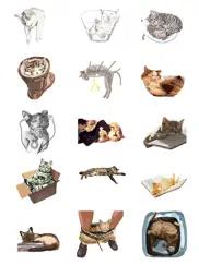 catnap 1: sleepy cat stickers ipad images 1