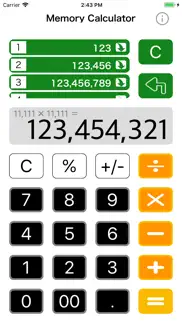 calculator with memory iphone images 1