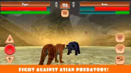 fighting tiger jungle battle iphone images 2