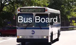 bus board logo, reviews