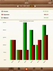 easy expenses tracker ipad images 1