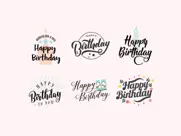 happy birthday stickers wishes ipad images 2
