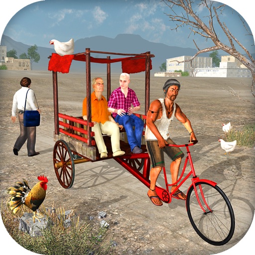 Off Road Bicycle Rickshaw Sim app reviews download