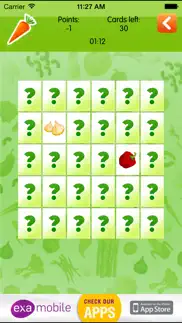 hafıza oyunları - sebzeler iphone resimleri 4