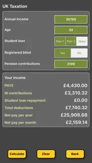 uk tax salary calculator iphone images 1