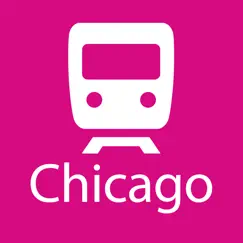 chicago rail map lite logo, reviews