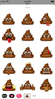 poop emoji stickers - cute poo iphone images 2